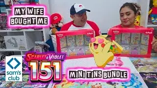 Sam's club Pok&eacute;mon mini tins bundle unboxing.