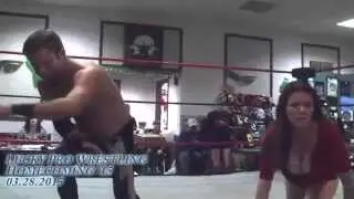 Scotty Slade/Vanity Viven vs Cam Zagami/Davienne - Lucky Pro Wrestling 3.28.15