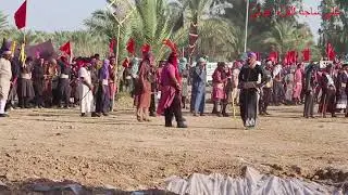 تشابيه واقت الطف اعطاء الرايات الى قادة جيش الحسين #هيئه_احباب_الزهراء