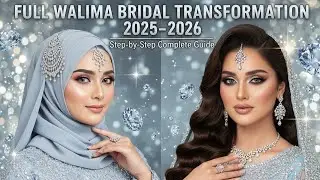 Full Walima Bridal Transformation 2025&ndash;2026 | New Walima Dress Designs|Bridal Dress 2025,2026