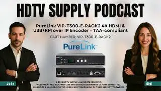 PureLink VIP-T300-E-RACK2 4K HDMI & USB/KM over IP Encoder - TAA-compliant