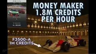 GT7 Money Maker 1.8M Credits Per Hour With The F1 Car