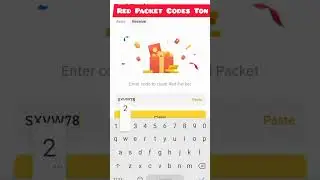 Binance Red Packet code Ton #money #binnance #binancelisted #cryptocurrencyexchange #redpacket