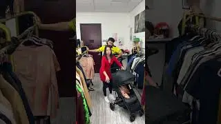 Woman's attempt to deceive police with baby stroller fails!  #shorts