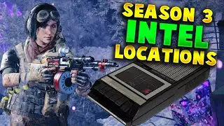 ALL 48 SEASON 3 INTEL LOCATIONS IN OUTBREAK | Black Ops Cold War Zombies