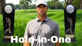 Hole in One custom trophy