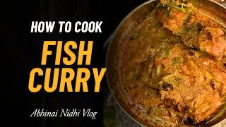 Fish Curry#recipe #food #viral #abhinainidhivlog #youtubevideo 