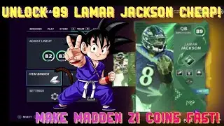 BEST COIN MAKING METHOD IN MADDEN 21! LAMAR JACKSON SUPERSTAR MVP SET GUIDE!