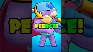 NEVER Piss off Pierce! 💀 #brawlstars