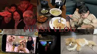puasa vlog #1 | sahur, tarawih & iftar with family
