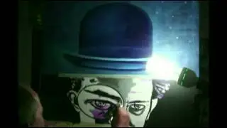Surreal painting explained to Batman