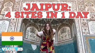 Visiting Jaipur? (City Palace, Jantar Mantar, Amber Fort, Hama Mahal) | India Vlog