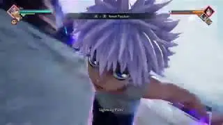 Jump Force Killua Zoldyck - testing moves & God Speed in practice mode | Gtx 1060 core i5