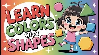 Learn Colors & Shapes 🌈🔺 | Fun Learning Compilation for Kids & Toddlers | Learn With Miss Melon