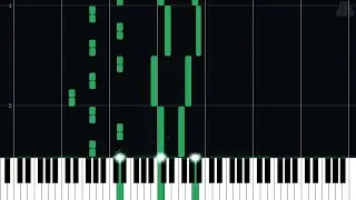Grecliff - Terranigma - Intermediate Piano Tutorial