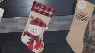 Personalize Your Holidays with Dreamdecor Christmas Stockings!