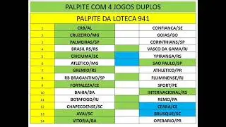 LOTECA CONCURSO 941; BRASILEIR&Atilde;O S&Eacute;RIE A E B, ACUMULOU!!!!