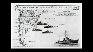 Royal Navy vs Kriegsmarine: HMS Ajax, HMS Exeter and HMNZ Achilles sinking the Admiral Graf Spee.