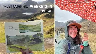 Painting daily and inspired by travel! ✶ Skye, Scotland