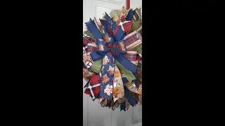 Summer / Fall Deco Mesh Wreath 
