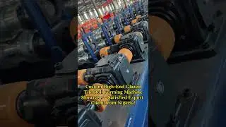 Custom High-End Glazed Tile Roll Forming Machine Showcase