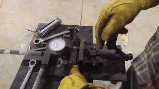 Setting bandsaw teeth for a timberking 2000