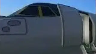 real flight simulator training take-off - landing