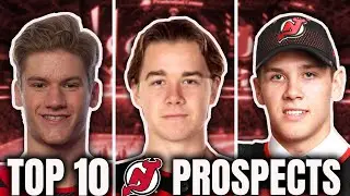 TOP 10 NEW JERSEY DEVILS PROSPECTS! (NHL Prospects/Devils Prospect Rankings/Holtz,Mercer,Smith Etc)
