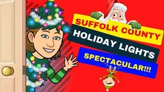 Suffolk County Shines Bright for the Holidays! [Long Island Holiday Lights Tour 2023]