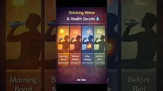 Drinking Water & Health Secrets 💧 | Paani Peene Ka Sahi Time | MK VIBE #tranding