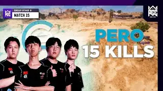 PUBG PGC 2022 &bull; Group Stage - PETRICHOR ROAD 15 KILLS