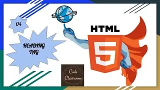 HTML5 Tutorial For Absolute Beginners 4 | How To Use HTML Heading Tag| Heading Tag