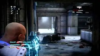 Gears of War Judgment Invincible Ribbon (21 Kill streak FFA) Hammerburst is OP