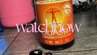 Powerful Antioxidant! Nutrex BioAstin Hawaiian Astaxanthin Gummies for Skin, Eyes & Joint Health