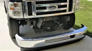 How to install Econoline/E-series front hitch receiver