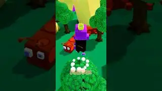 Caterpillar in Super Bear Adventure #superbearadventure