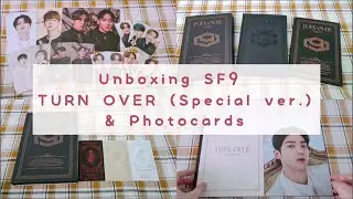 [FANTASY VLOG] Unboxing SF9 - 9th Mini Album TURN OVER (Special Ver.) & Photocards | Ji Ann's Diary