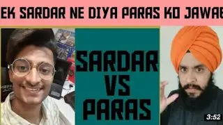 paras gaming official || paras gaming pubg controversy full details || sardar reply to paras gaming