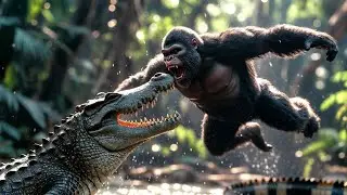 King Kong vs Magarmachh | Epic Jungle Battle | Cinematic Story 2026