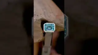 How To Make Topaz Blue 925 Sterling Silver Ring​ 1#handmade #jewelrymaking #jewelry #ring