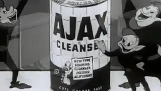 Ajax Cleanser 1950's TV Commercial HD
