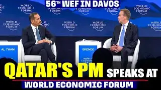 WATCH LIVE: Qatar PM and Foreign Affairs Minister Al Thani attends panel discussion at WEF, Davos
