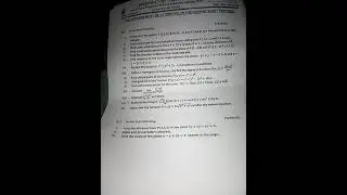 BS Physics 2nd Semester Calculus 2 Code: MATH 1002 Past Paper 2022
