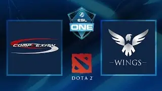 Dota 2 - Wings vs. compLexity - Game 1 - ESL One Manila 2016 - Group A Decider Match