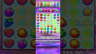 Фруктики кинули кондиций, топ бонуска подписчику ( Fruit Party ) #бонуска  #занос