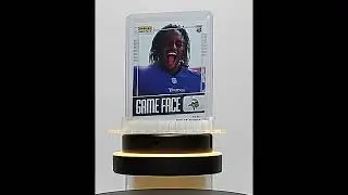 Dallas Turner 2024 Panini Game Face #7 NFL Rookie Card Minnesota Vikings 1/331