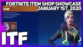 Fortnite Item Shop *RARE* DJ BOP SKIN IS BACK! [January 1st, 2020] (Fortnite Battle Royale)
