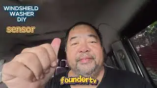 DIY WINDSHIELD WASHER SENSOR NISSAN NV350