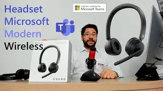 🎧 Headset Microsoft Modern Wireless certificado para Microsoft Teams, por Mauricio Cassemiro