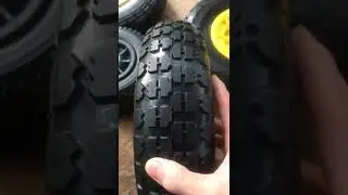 Trolley Wheels, Garden Cart PU foam tires, 4.00-6 Non Flat Hand truck Tire, Dolly wheels